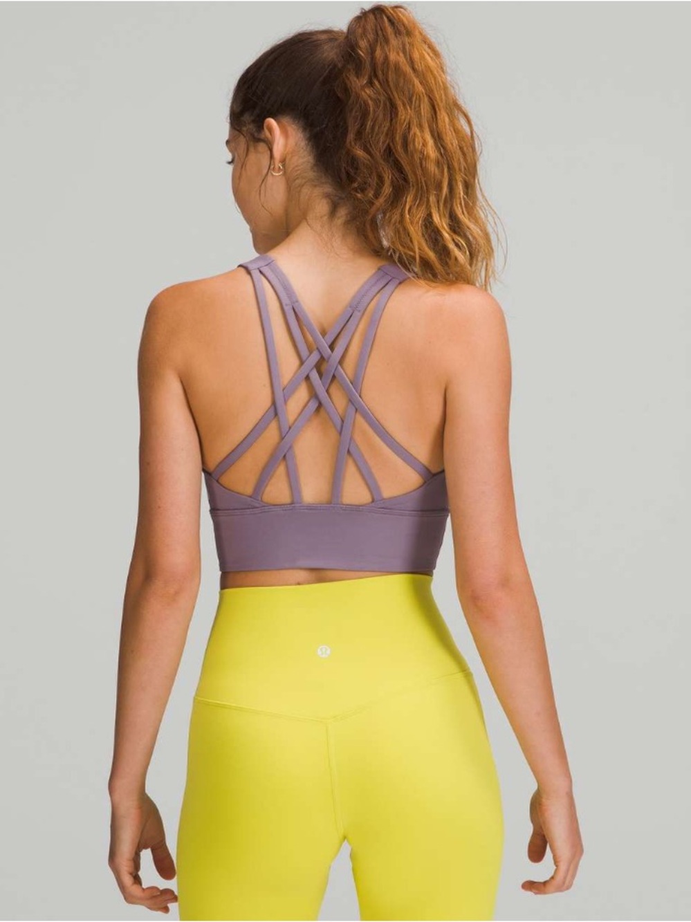GUC Lululemon Free to Be Serene Bra Longline *Light Support, C/D Cup. Size 12